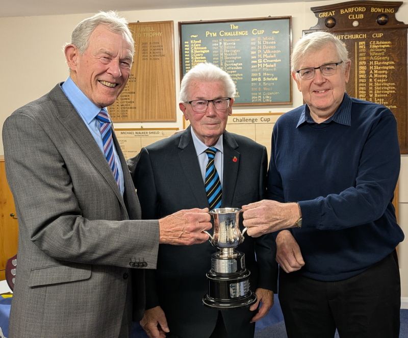 Keith & John, Gents Pairs Champions